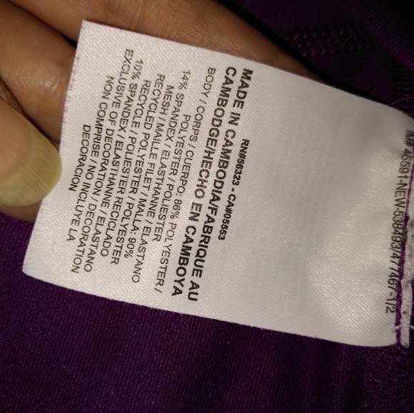 Women's Nike Dri-fit Workout Tank NWOT sz Med - Picture 4 of 5